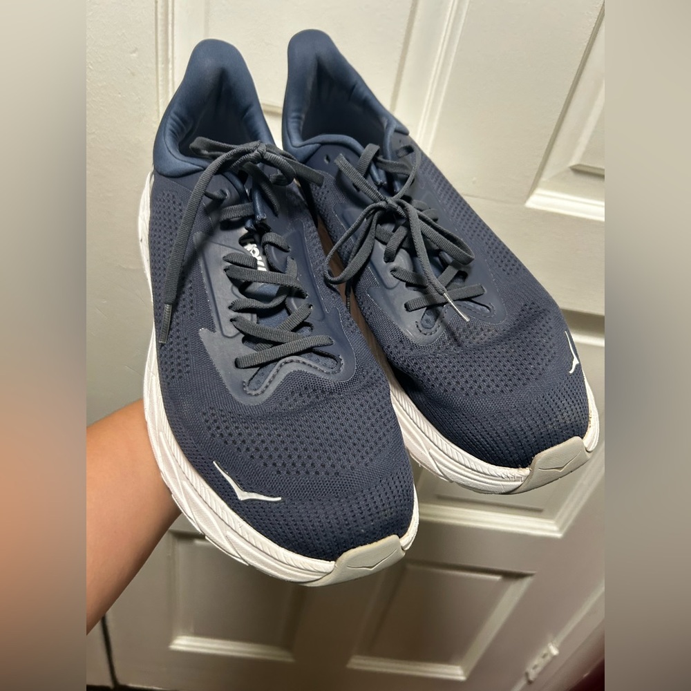 Hoka One One Arahi 7 1147850-OPC Athletic Sneaker Men's 13D Blue Knit Sports